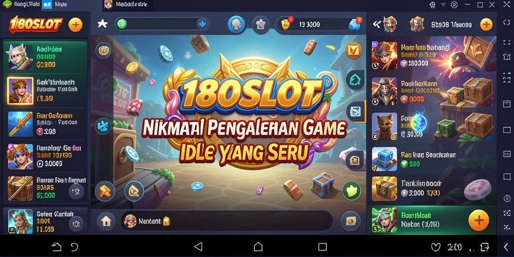 Tampilan gameplay <strong>180SLOT</strong> dengan suasana slot yang menarik.