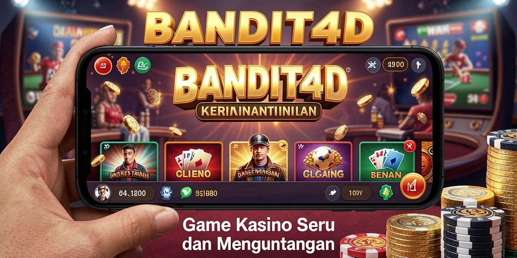 Tampilan permainan di BANDIT4D yang menarik dan menyenangkan.