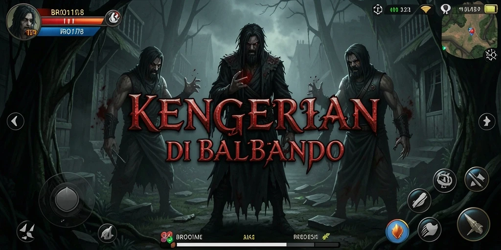 Gameplay menegangkan dari BRO178 yang membuat ketakutan semakin nyata.