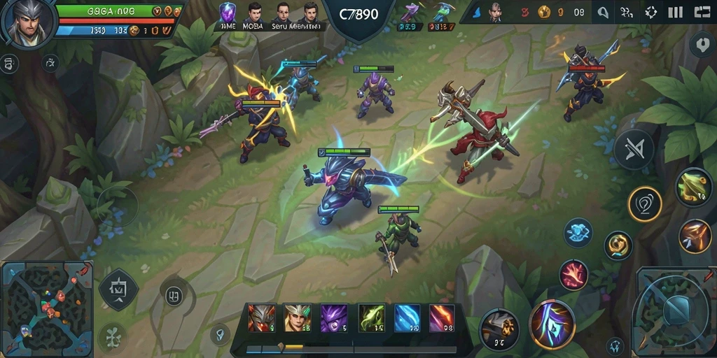 Tampilan gameplay C7890 yang memukau dan seru.
