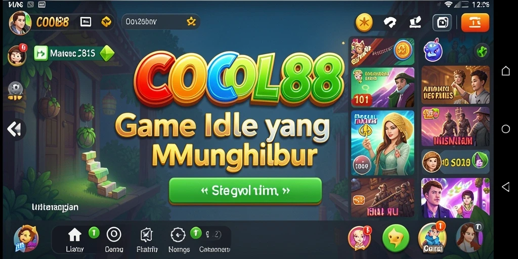 Tampilan gameplay COCOL88 yang menarik dan santai.