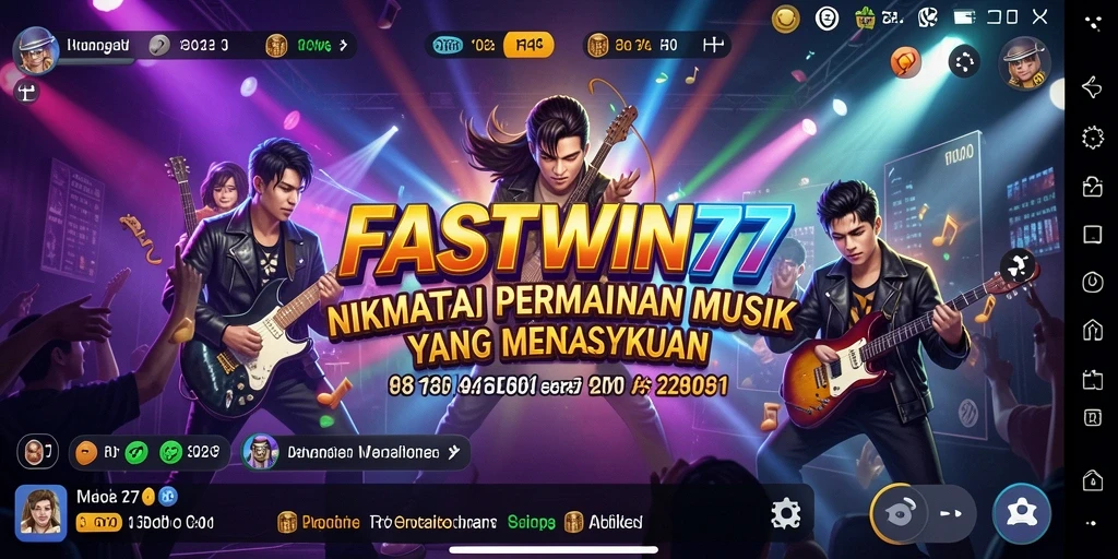 Tampilan gameplay menarik dari <strong>FASTWIN77</strong> yang menyajikan pengalaman musik interaktif.