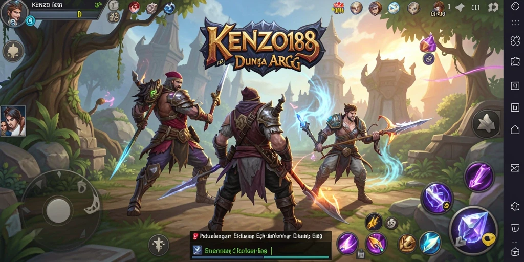 Gameplay epik dari KENZO188 yang memikat petualangan ARPG.