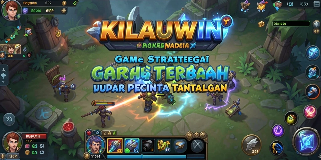 Tampilan gameplay KILAUWIN dengan strategi yang dinamis.
