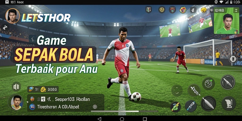 Tampilan gameplay yang memukau dan dinamis dari LETSTHOR.