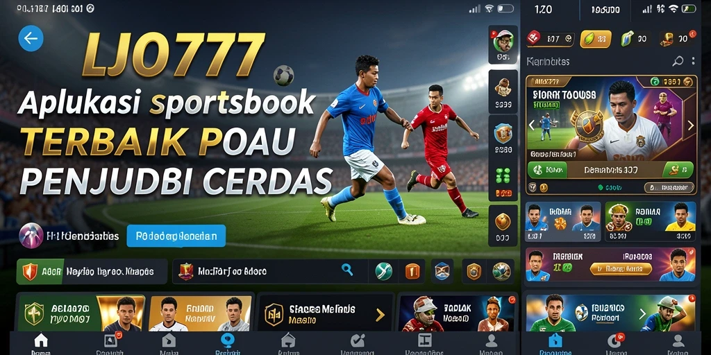 Screenshot LJO777 menampilkan antarmuka taruhan yang menarik dan informatif.