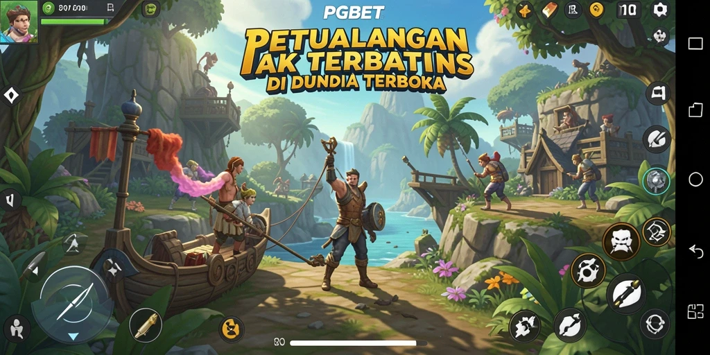Gameplay Open World yang menakjubkan di PGBET.